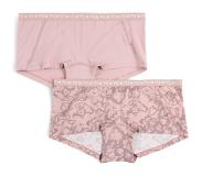 Kari Traa Tina Hipster 2 stuks Dames, roze XL 2023 Base Layer korte onderbroeken