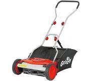 Grizzly Handgrasmaaier - contactloze snijtechnologie - MET 40L opvangzak - 38cm maaibreedte - HRM38