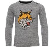 Common Heroes Jongens shirt - Grijs spikkel. Maat 158/164