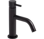 Crosswater MPRO Wastafelkraan - geribbeld - zwart mat PRO110DNM_K