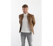 Dnr Jas Leather Jacket 52215 Daylily 220 Mannen Maat - 58