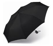 Happy Rain - Mini paraplu met UV bescherming - Automatisch - Zwart - maat Onesize