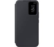 Samsung Galaxy A54 Clear View Book Case Zwart
