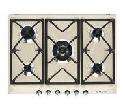 Smeg SR975PGH Kookplaat Gas 70cm Crème
