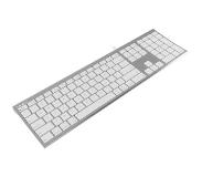 Macally ACEKEY bedraad aluminium USB toetsenbord Wit