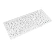 Macally Compact bluetooth draadloos toetsenbord Wit