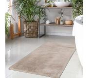 Muratap Paradise Badmat Hoogpolig Anti-Slip Taupe - 40x60 cm