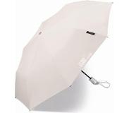 Happy Rain - Mini paraplu met UV bescherming - Automatisch - Grijs - maat Onesize