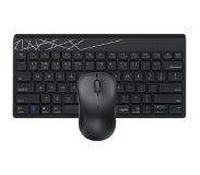 Rapoo Draadloze Combo set toestenbord en muis Multi-mode 8000M Zwart