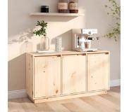 vidaXL Dressoir 111x34x60 cm massief grenenhout