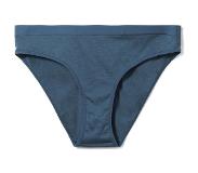 Smartwool Merino Bikini Boxed Dames, blauw XS 2023 Base Layer korte onderbroeken
