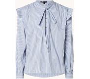 Maje Laudrey blouse met streepprint