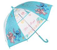 Disney Stitch & Angel - Transparante paraplu voor een kind