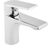 Nemo Go Move wastafelmengkraan eengreeps met PushOpen keramische schijven inclusief flexibele slangen en bevestigingsset chroom 89101-263A