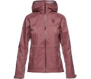 Black Diamond Jas Black Diamond Women Treeline Rain Shell Rosewood-S