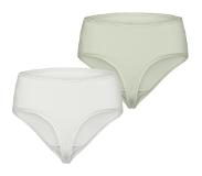 Mamalicious Vero Moda Maternity Slip Mlelira Snow White /smoke Green | Maat: S/M