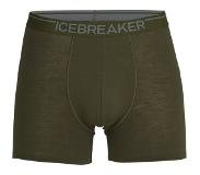 Icebreaker Anatomica Zwemboxers Heren, olijf XXL 2023 Base Layer korte onderbroeken