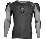 TSG Tahoe Pro A 2.0 Beschermend Longsleeve Shirt, zwart/grijs M 2023 Borst- & rugbescherming