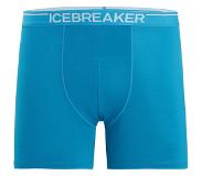 Icebreaker Anatomica Herenboxershort - Geo Blue