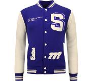 Enos College Jacket Mannen Vintage - 7798 - Blauw