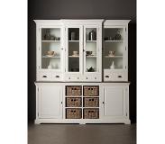 TOFF Napoli - Cabinet 6 drs. - 14 drws. (Groen, 200x210cm)