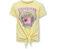 ONLY KOGLUCY S/S KNOT EAGLE TOP BOX JRS Meisjes T-shirt - Maat 146/152