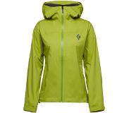 Black Diamond Jas Black Diamond Women Stormline Stretch Rain Shell Aloe-L