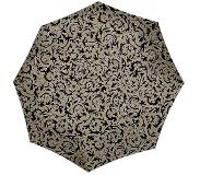 Reisenthel Umbrella Pocket Duomatic Opvouwbare Paraplu - ø 97 cm - Baroque Marble Zwart