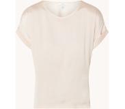 Reiss Helen T-shirt van zijde met vleermuismouw