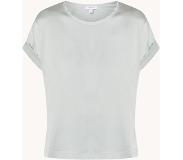 Reiss Helen T-shirt van zijde met vleermuismouw