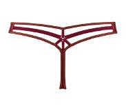 Marlies Dekkers String Space Odyssey | Maat: XL | Kleur: Donker Rood