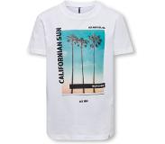 ONLY KOBPAUL S/S PALM TEE BOX JRS Jongens T-shirt - Maat 122/128