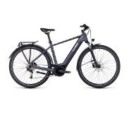 Cube Touring Hybrid ONE 500, grijs/zwart 54cm | M 2023 Elektrische trekkingfietsen