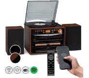 Auna 388-DAB+ stereo-installatie 20 W max. vinyl cd cassette BT FM/DAB+ USB SD