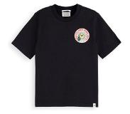 Scotch & Soda meisjes shirt 168195 zwart | Maat: 128