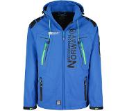 Geographical Norway Softshell Jas Heren Techno Blue Green - M