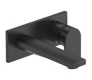 Duravit Tulum by Starck afbouwdeel v. 2-gats inbouw wandkraan zwart mat TU1070004046
