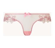 Agent Provocateur Lindie slip van mesh met borduring en kralendecoratie