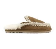 Mou Dames Pantoffels Slipper Full Eskimo Stitch - Cognac - Maat 37