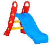 vidaXL Kinderglijbaan inklapbaar 135 cm meerkleurig