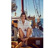 Vila Tia Witte Blouse Stof 38