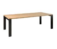 TOFF Lido diningtable 220x100x76 (Groen, 220x100x76cm)