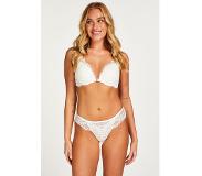 Hunkemoller String Daisy Wit Dames | Maat: XL