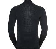 Odlo Performance Warm Eco Grey 1/2 Zip Long Sleeve Jersey