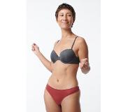 HEMA Dames String Second Skin Micro Donkerrood (donkerrood)