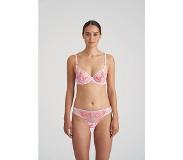 Marie jo Vita string van mesh met borduring en lurex
