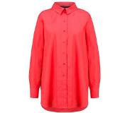 Claudia Sträter Oversized blouse met borstzak en stretch