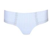Marie jo Avero shorty met ruitdessin en borduring