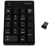 Logilink ID0120 Numeriek toetsenbord Radiografisch Zwart