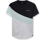 ONLY KOBGERRY S/S BLOCK TEE BOX JRS Jongens T-shirt - Maat 146/152